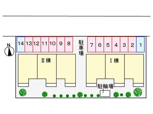 イマジュリーⅠ号館の物件外観写真